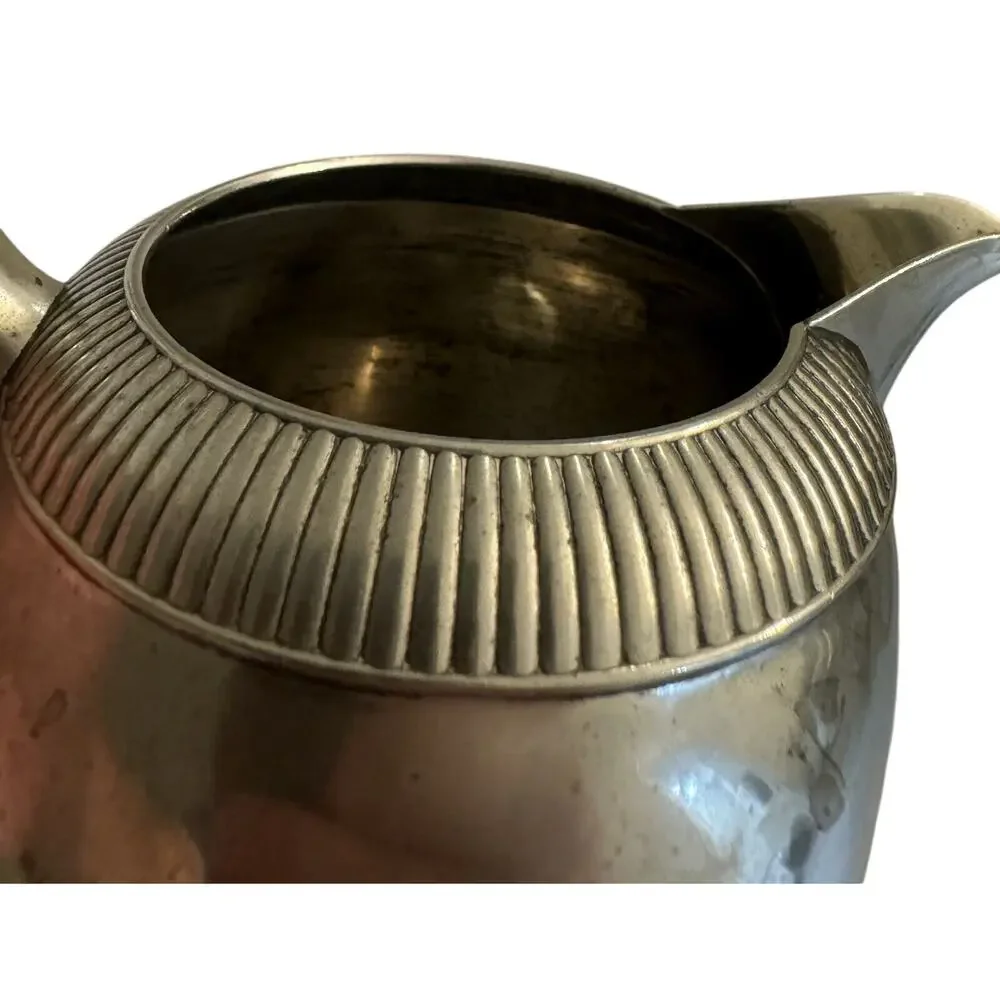 Vintage Southington Silver Soldered Creamer 01944